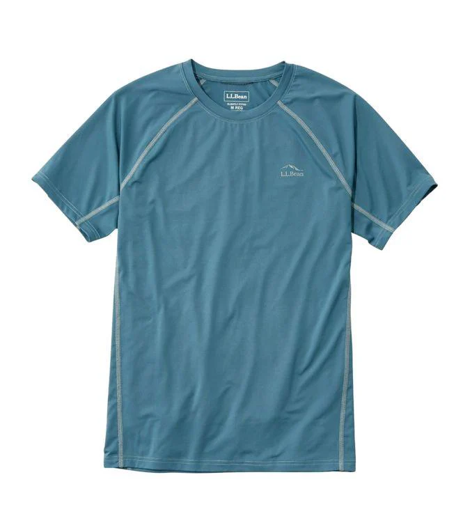 Men's Swift River Cooling Short Sleeved Sun Shirt - Image 3