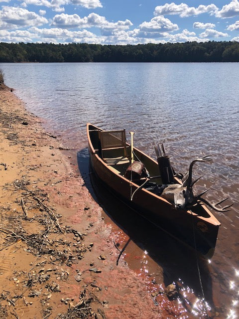 Upper Cascade 12' Canoe Display Model 28LBS Brown Carbon/Kevlar - Image 6
